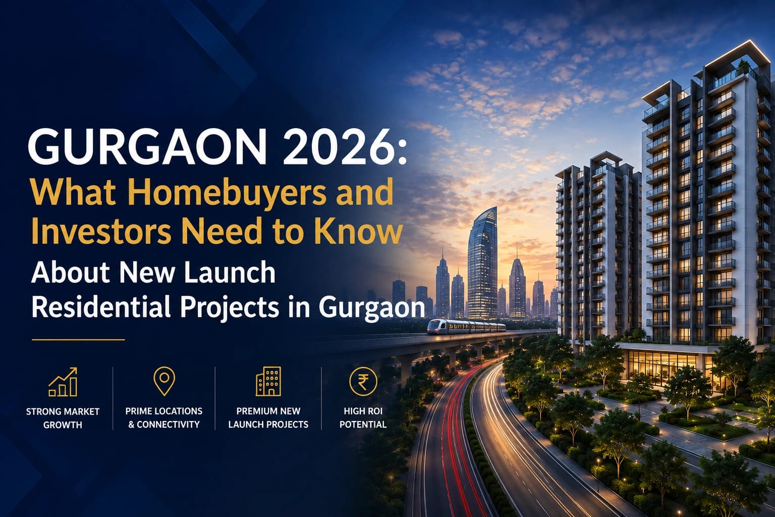 Gurgaon 2026: What Homebuyers and Investors Need to Know About New Launch Residential Projects in Gurgaon