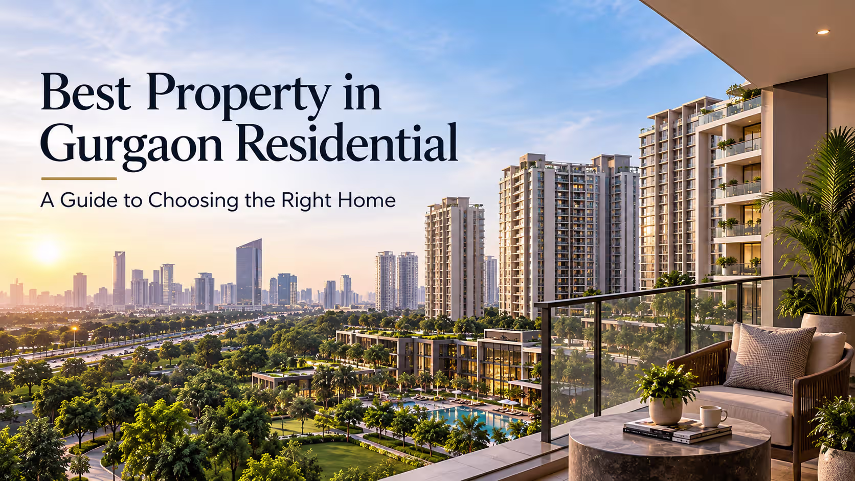 Best Property in Gurgaon Residential: A Guide to Choosing the Right Home