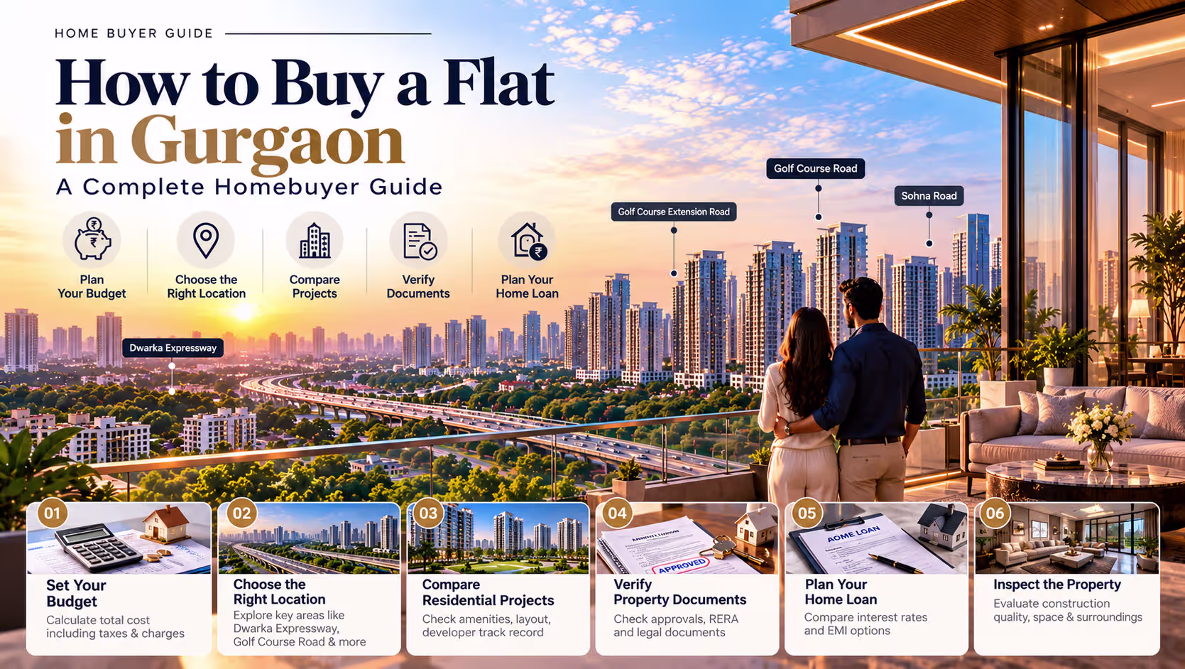 How to Buy a Flat in Gurgaon: A Complete Homebuyer Guide How to Buy a Flat in Gurgaon: A Complete Homebuyer Guide